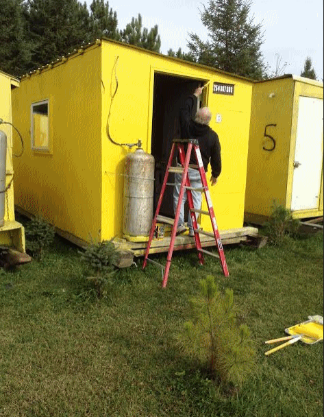 Painting Ice Houses